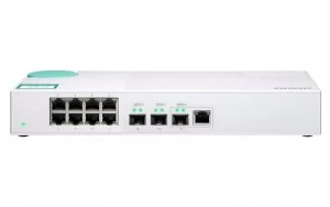 Image of QNAP QSW-308-1C Combo Port Unmanaged Switch