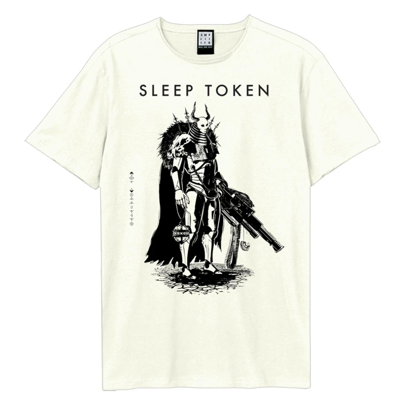 Image of Amplified Amplified Men The Summoning Sleep Token T-Shirt in White Size: X-Small White XS Male 5063574716703