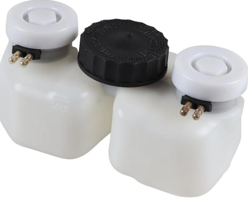 Image of JP GROUP 8361200100 Expansion Tank, brake fluid with alarm, with Black pot Plastic Expansion Tank,brake fluid (396)