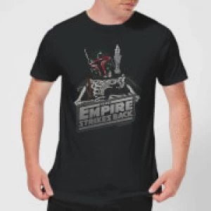 Image of Star Wars Boba Fett Skeleton Mens T-Shirt - Black - XL