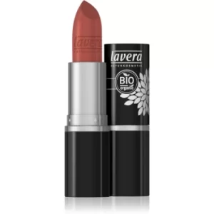 Image of Lavera Lips Shiny Lipstick Shade 37 Coral Flamingo 4.5 g