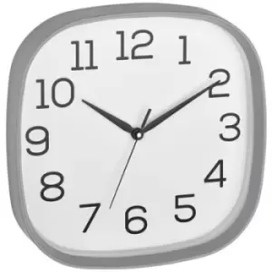 Image of TFA Dostmann 60.3053.10 Quartz Wall clock 295mm x 55mm Grey Noiseless movement