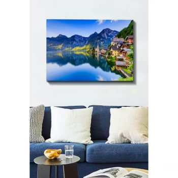 Image of Kanvas Tablo (70 x 100) - 181 Multicolor Decorative Canvas Painting