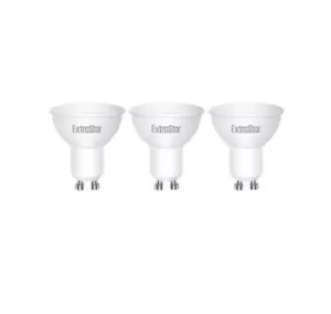 Image of GU10 7W LED Light Bulb Warm White (pack of 3)