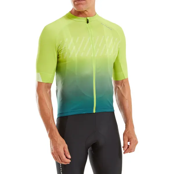 Image of Altura Airstream Mens Short Sleeve Jersey M LIME