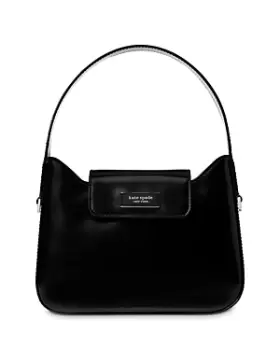Image of kate spade new york Sam Icon Spazzolato Mini Leather Crossbody Bag