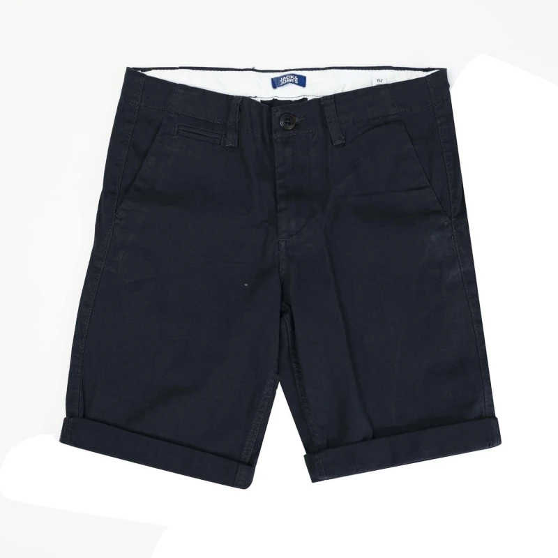 Image of Jack and Jones Fred Chino Shorts - Blue Blue 7 - 8 Years
