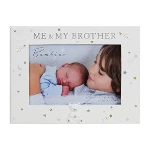 Image of 6" x 4" - Bambino Resin Me & My Brother Photo Frame