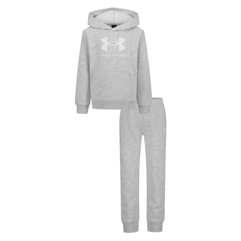Image of Under Armour Armour Big Logo Set Infant Boys - Grey Grey 2 - 3 Years