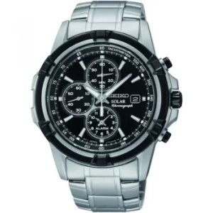 Image of Seiko Alarm Chronograph Solar Powered Watch