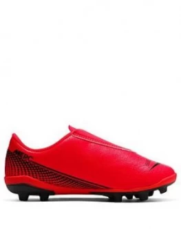 Image of Nike Mercurial Vapor 12 Club MG Football Boots - Red/Black, Size 12, Men