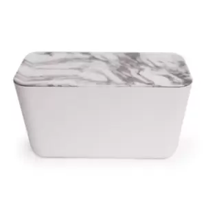 Image of Hideaway Cable Organiser Extra Extra Large White & Marble