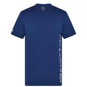 Image of Polo Ralph Lauren Loop Back T Shirt - Blue