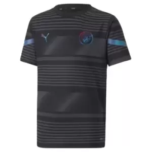Image of Puma Manchester City PM Jersey Juniors - Black
