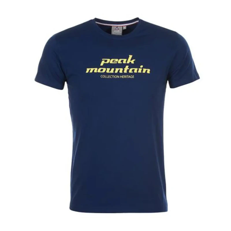 Image of T-Shirt Peak Mountain Cosmo Bleu Male L