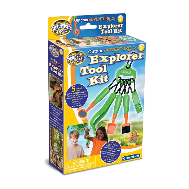 Image of Brainstorm Toys Outdoor Adventure Explorer Tool Kit Stam Educatief en Interactief Speelgoed