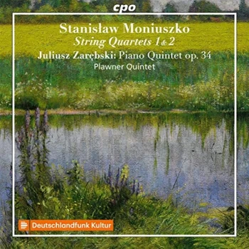 Image of Plawner Quintet - Stanislaw Moniuszko: String Quartets 1 & 2/Juliusz Zarebski: ... CD
