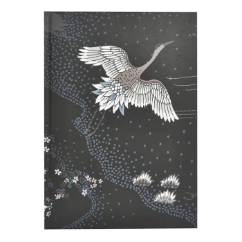 Image of Biba Printed Notebook - Crane Print