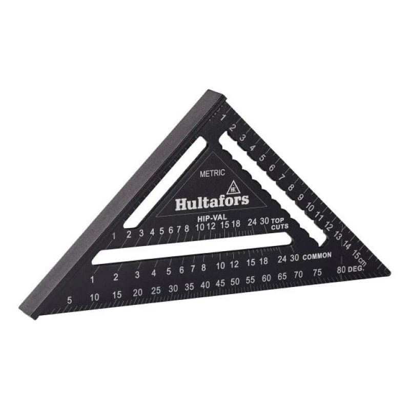 Image of RHINOBUILD Hultafors Mini Metric Rafter Square 11cm