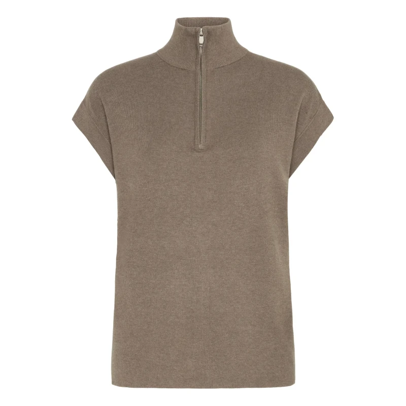 Image of b.Young Womens zip sweatshirt b.young Mmorla Marron Female S