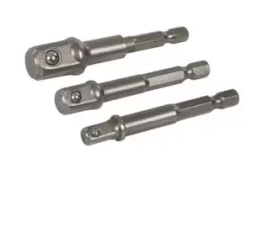 Image of Silverline - Socket Driver Set 3pce - 1/4", 3/8" & 1/2"