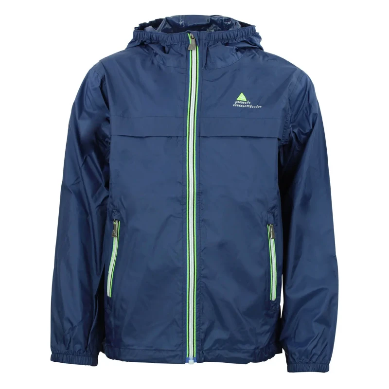 Image of Peak Mountain Children's ski jacket Peak Mountain Ecarnew Bleu Male 14 ans ECARNEW/10-16/FL/MARINE