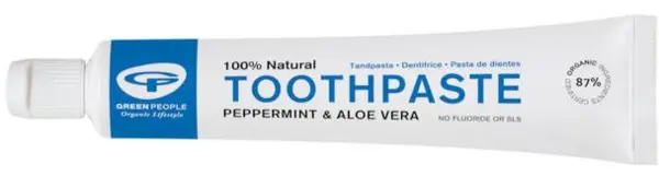 Image of Green People Peppermint & Aloe Vera Toothpaste 50ml