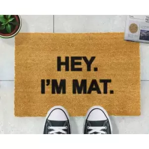 Image of Artsy Doormats I'm Mat Doormat