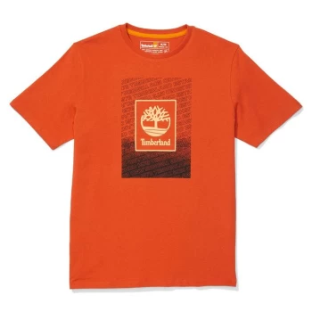 Image of Timberland YC Arc T Shirt - Orange