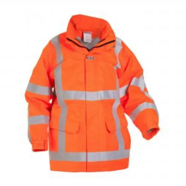 Image of Hydrowear Markelo Multi Simply No Sweat Flame Retardant Anti - Static Waterproof Parka Orange M
