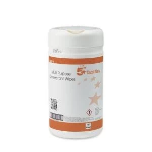 Image of Facilities Multipurpose Disinfectant Wipes Anti bacterial 23gsm