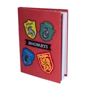 Image of Harry Potter A5 Casebound Velcro Notebook With Patches