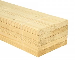 Image of Wickes Whitewood PSE 18 x 144 x 2400mm Pack 5