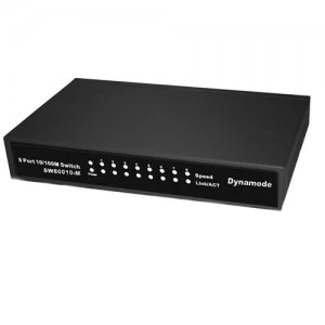 Image of Dynamode 8 Port 10/100 Switch Unmanaged