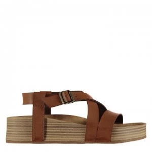 Image of Blowfish Milli Platform Womens Wedges - Scotch