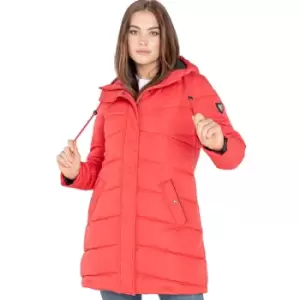 Image of Dare 2b Womens Reputable Padded Hooded Insulated Coat UK 18- Bust 44', (112cm)