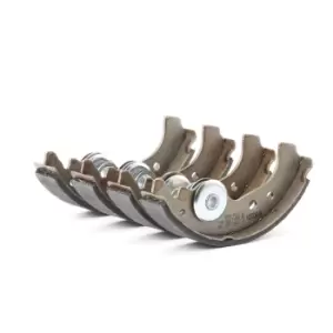 Image of Bosch Brake Shoes 0 986 487 030 Brake Shoe Set,Brake Lining FIAT,SEAT,LANCIA,Seicento / 600 Schragheck (187_),Panda Schragheck (141_),PUNTO (176)