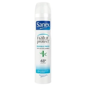 Image of Sanex Deo Bamboo Invisible Fresh 200ml