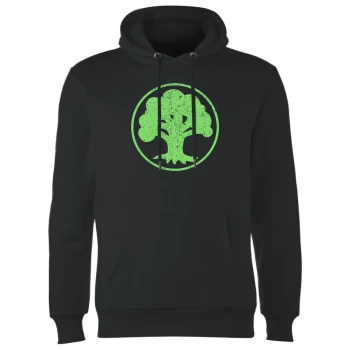 Image of Magic The Gathering Mana Green Hoodie - Black - S