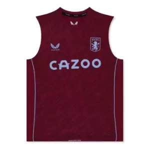 Image of Castore Aston Villa Football Vest - Multi