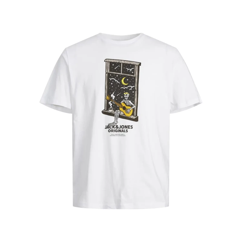 Image of jack & jones Child's T-Shirt Jack & Jones Rafterlife Blanc Male 10 ans