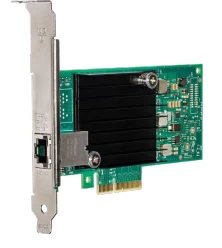 Image of X550T1BLK - Internal - Wired - PCI Express - Ethernet - 8000 Mbps - Black - Green
