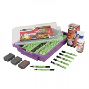 Image of Show-me Drywipe Pens in Gratnells Tray Pack of 200 GTC200