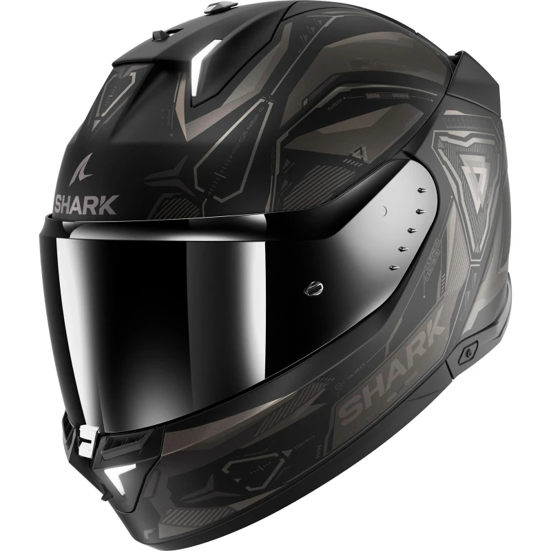 Image of Shark SKWAL i3 Linik Mat Black Anthracite Anthracite KAA Full Face Helmet Size S