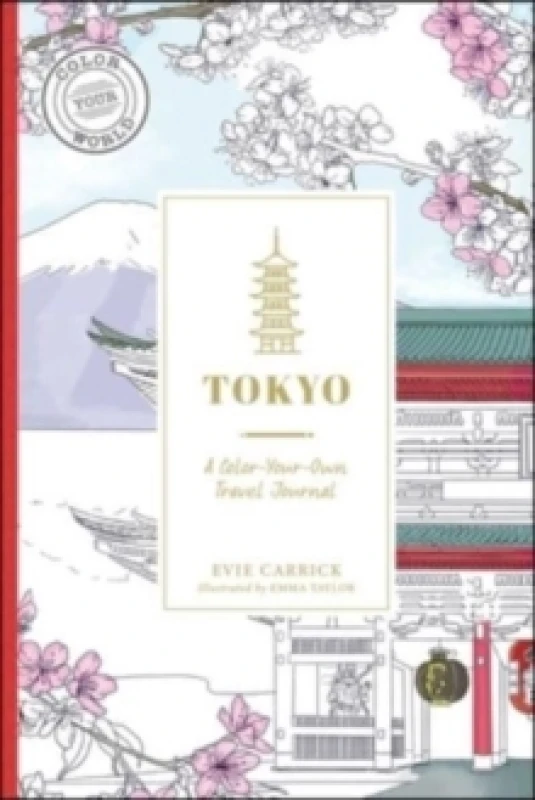 Image of Tokyo : A Color-Your-Own Travel Journal Paperback / softback