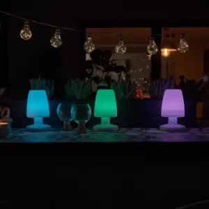 Image of Doji IP44 Battery Operated LED Outdoor Colour Changing Rechargeable Mu