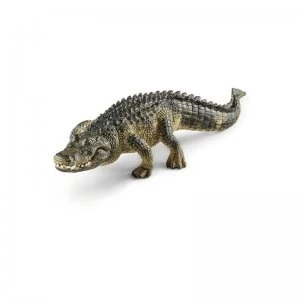 Image of Schleich Wild Life Alligator Toy Figure