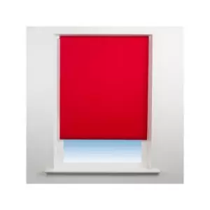 Image of Universal Plain Daylight Roller Blind, Postbox Red, W60cm