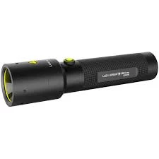 Image of LED Lenser i9R IRON Industrial Rechargeable LED Torch Black & Yellow