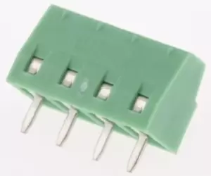 Image of Phoenix Contact MKDS 1/ 4-3.81 4-pin PCB Header, 3.81mm Pitch Rows